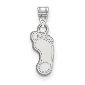 10K White Gold University of North Carolina Small Pendant