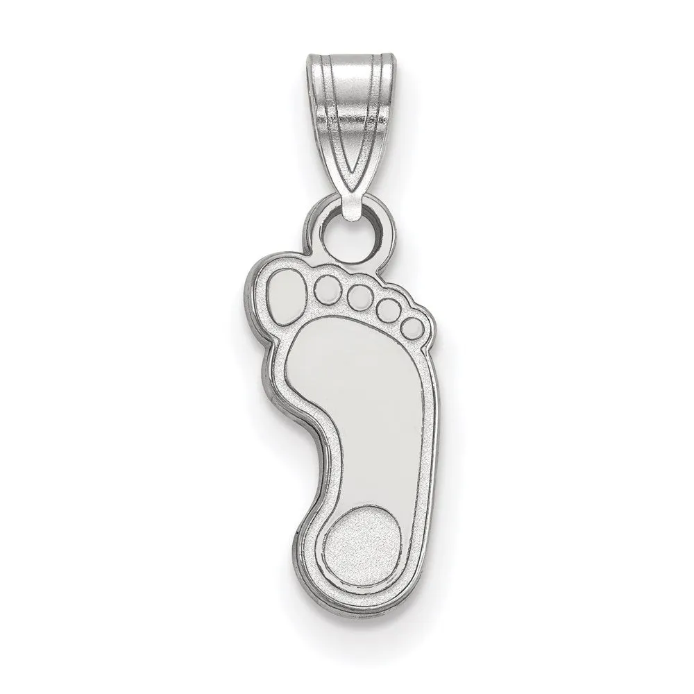 10K White Gold University of North Carolina Small Pendant