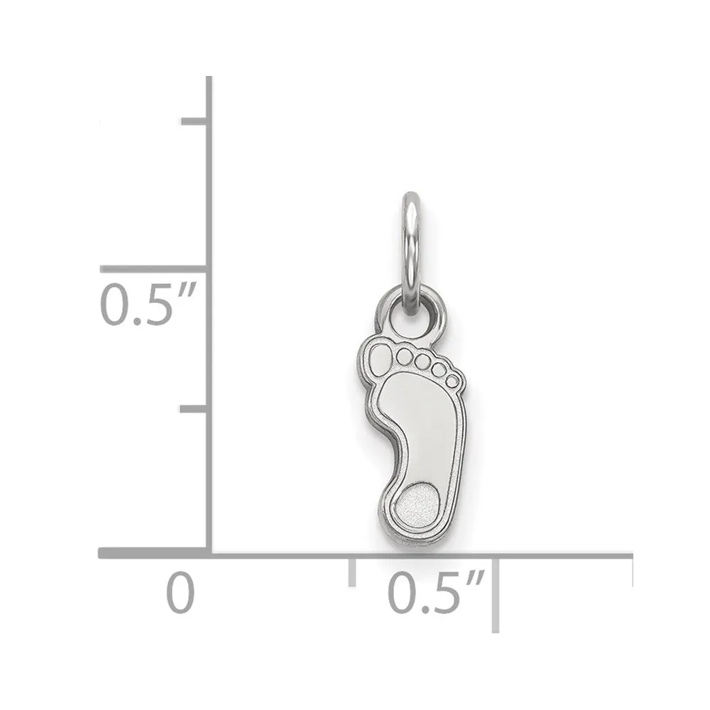 10K White Gold University of North Carolina XS Pendant