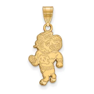 10K Yellow Gold University of North Carolina Large Pendant