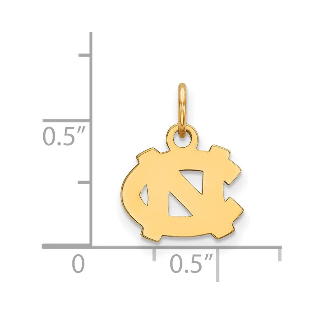 10K Yellow Gold University of North Carolina XS Pendant