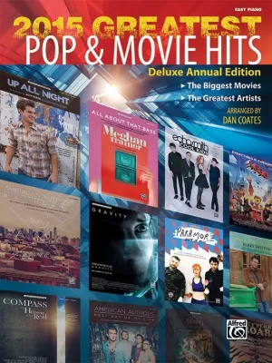 2015 Greatest Pop & Movie Hits, Easy Piano