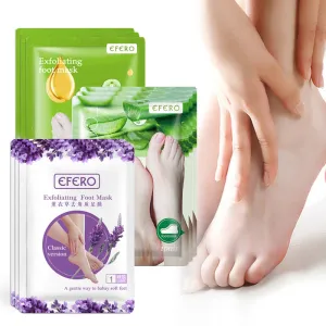 6pcs Lavender Aloe Dead Skin Exfoliating Remover Mask for Legs