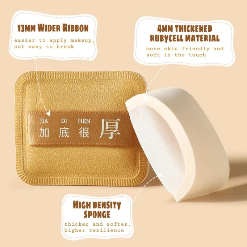 9 PCS Super Soft Cosmetics Puffs Set