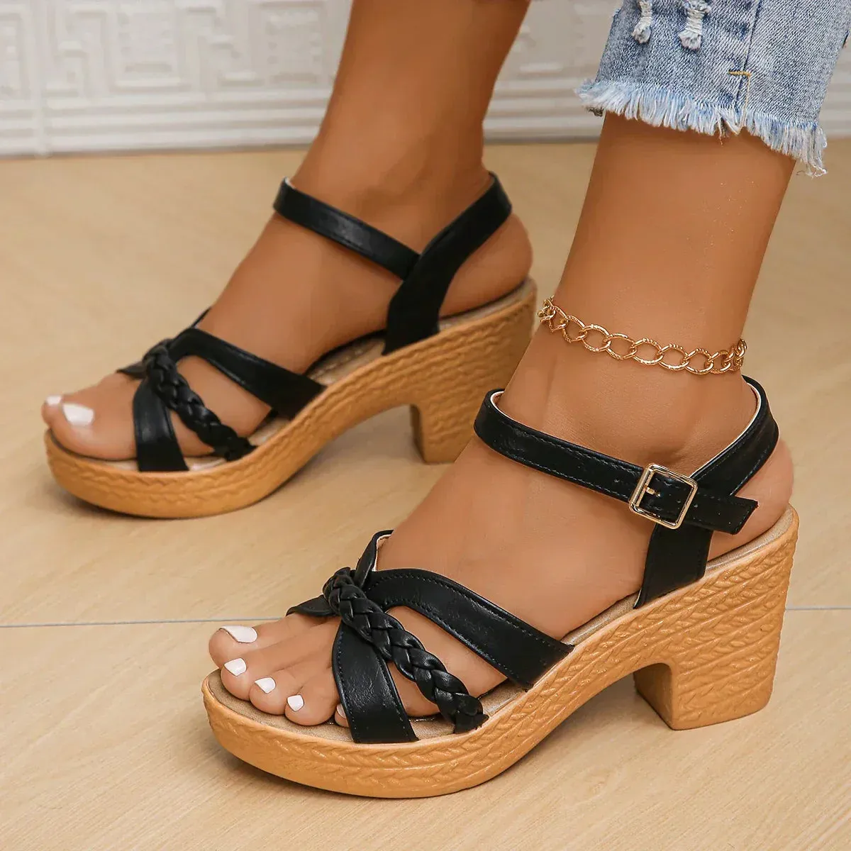 Adeline™ Classic Mid-Heel Sandals
