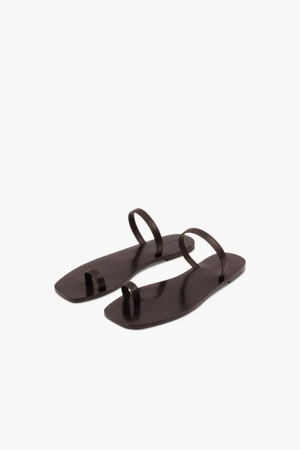 A.EMERY Kin Sandal – Deep Berry