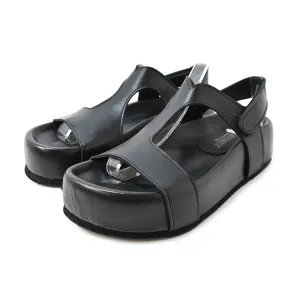 AIDA 03 - sandals-leather-black