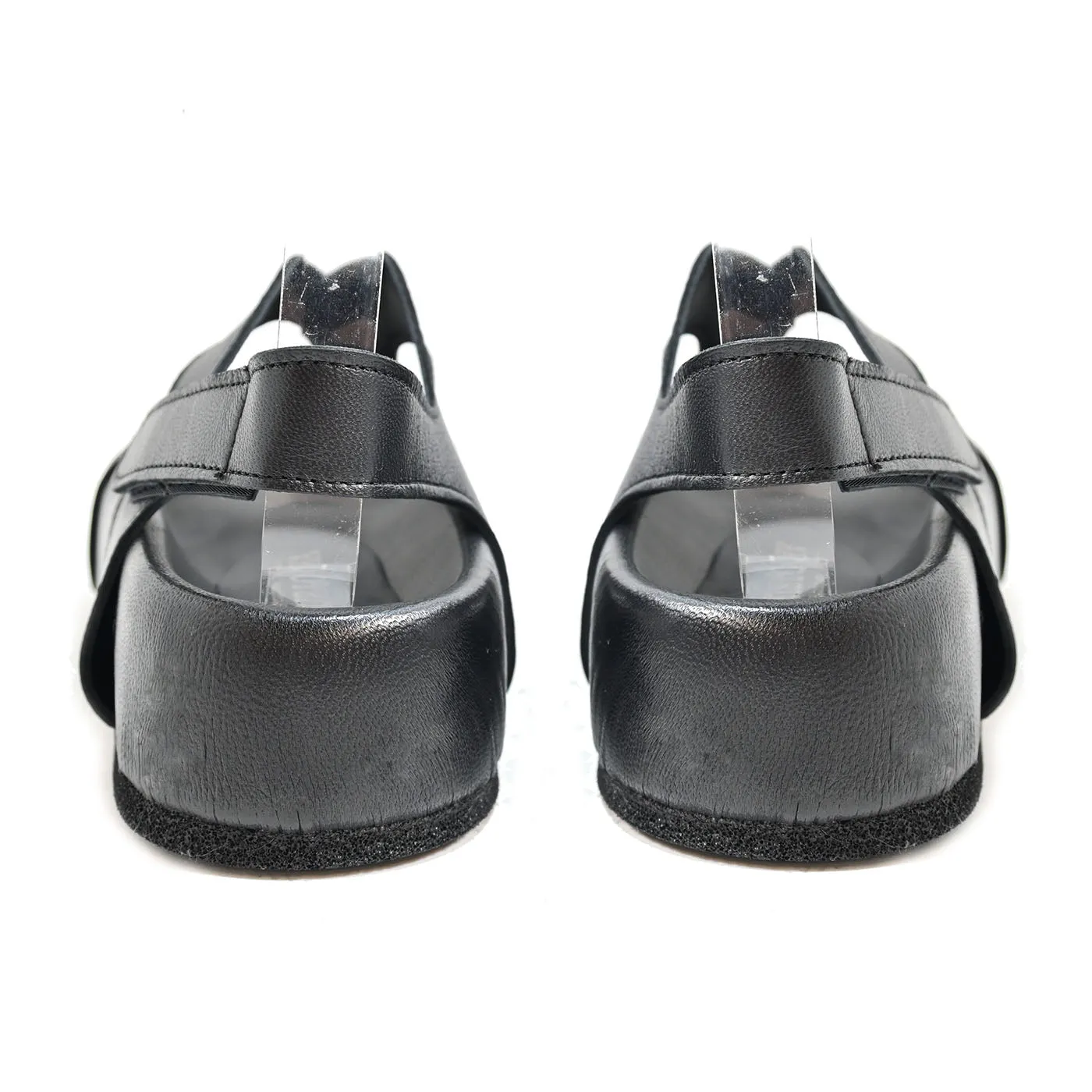 AIDA 03 - sandals-leather-black