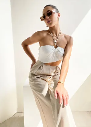 Ashland Pantsuit - Beige