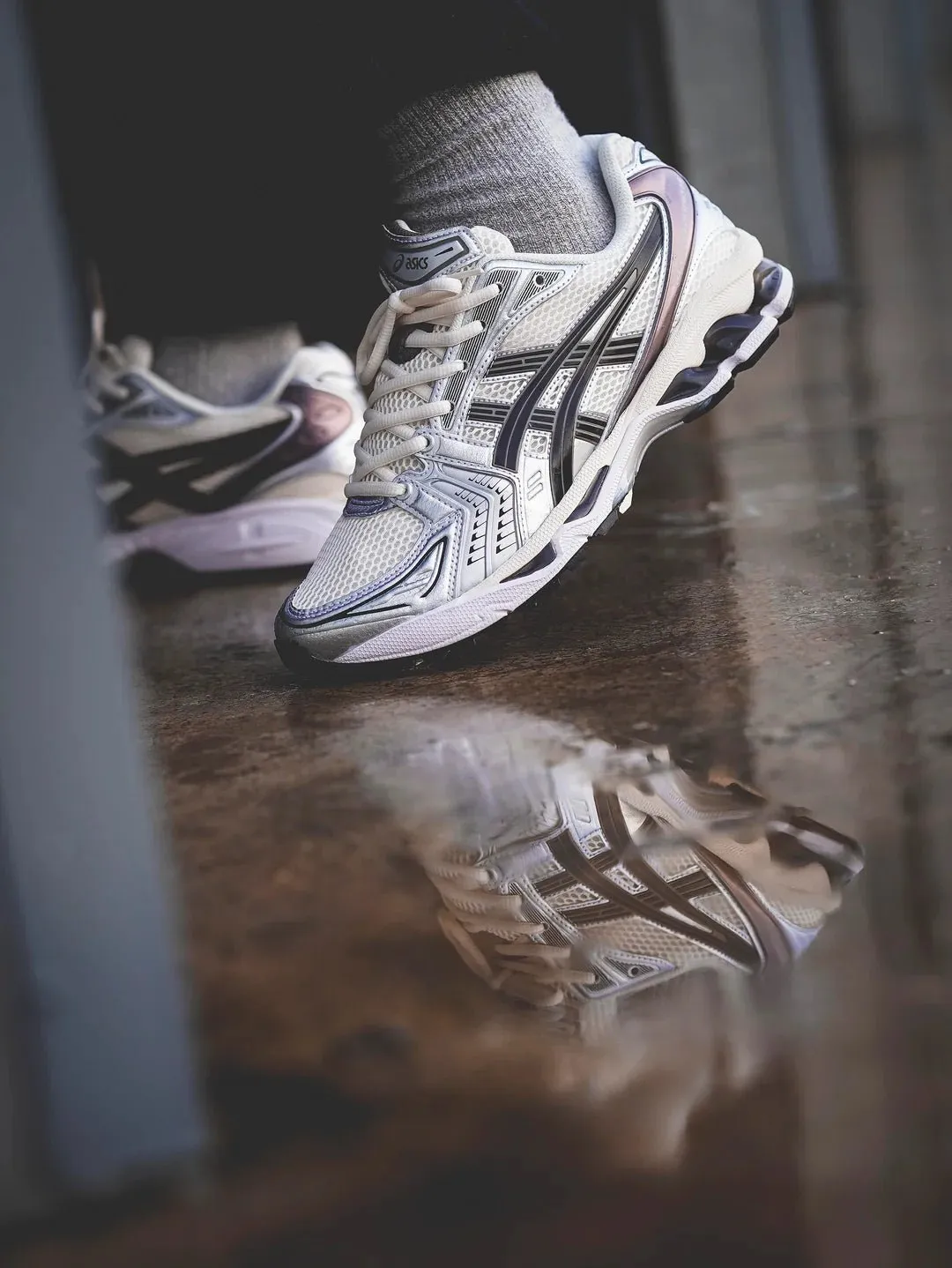 ASICS Gel-Kayano 14 Cream Black Metallic Plum