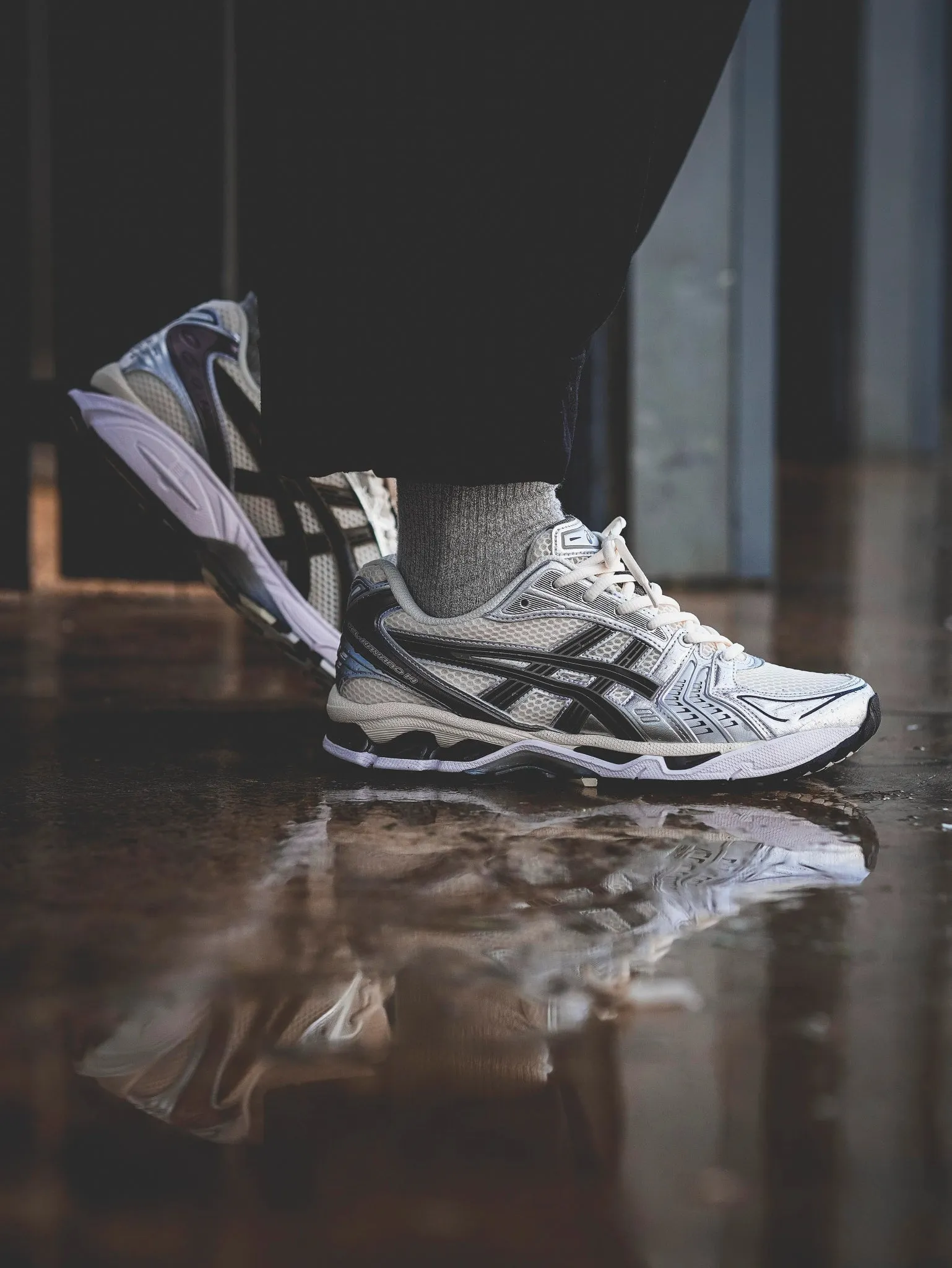 ASICS Gel-Kayano 14 Cream Black Metallic Plum