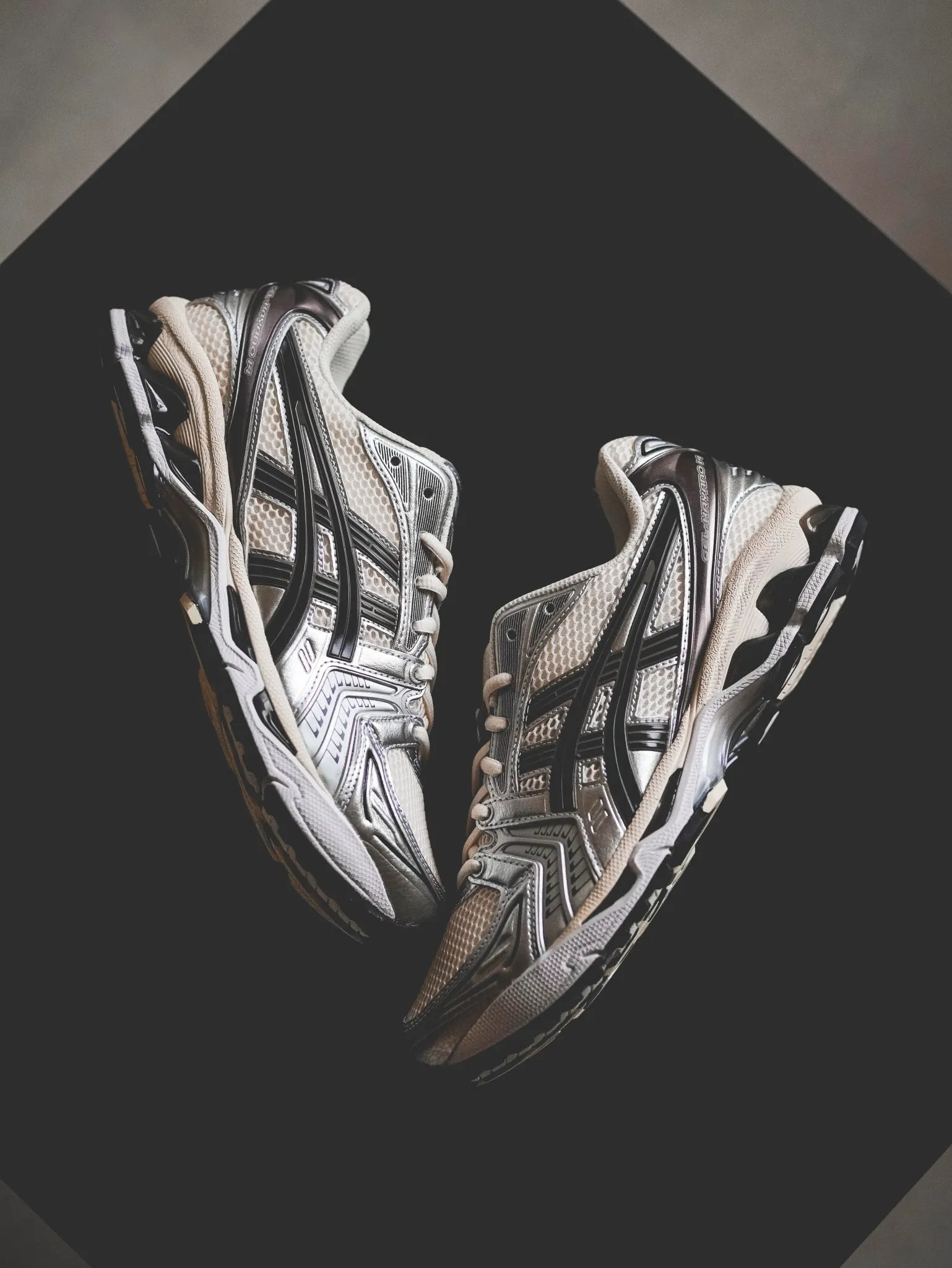 ASICS Gel-Kayano 14 Cream Black Metallic Plum
