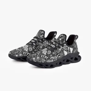 B & W Candy Land - Bounce Mesh Knit Sneakers