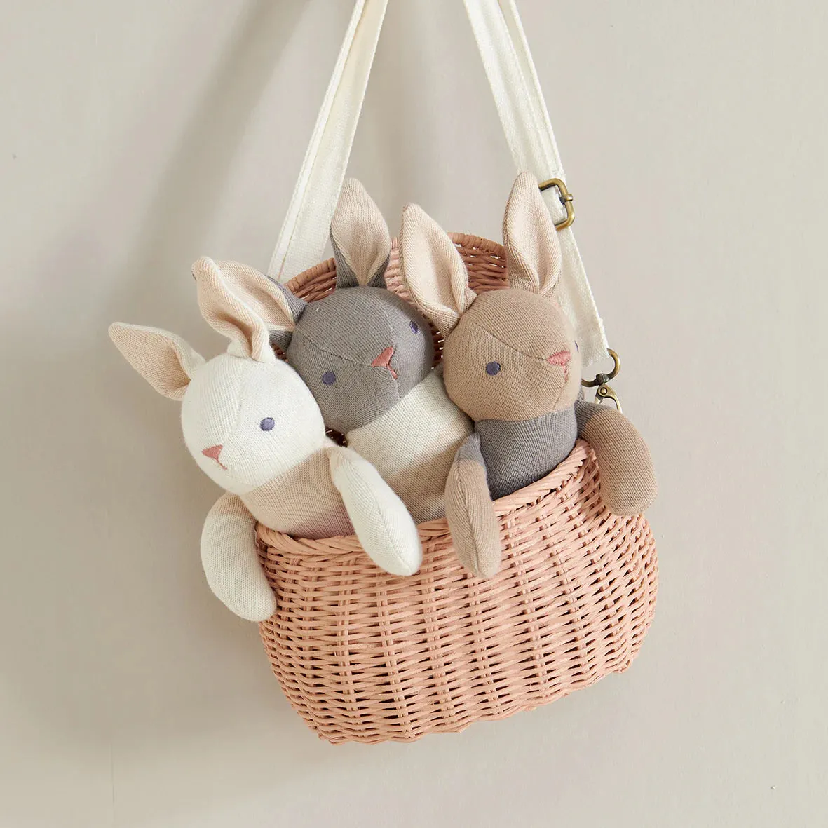 Baby Threads Cream Bunny Doll