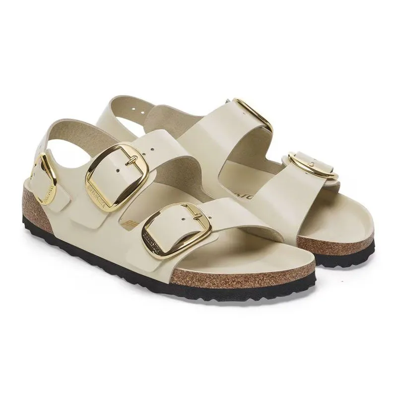 BIRKENSTOCK Milano BB LENA HS Sandals in Ecru