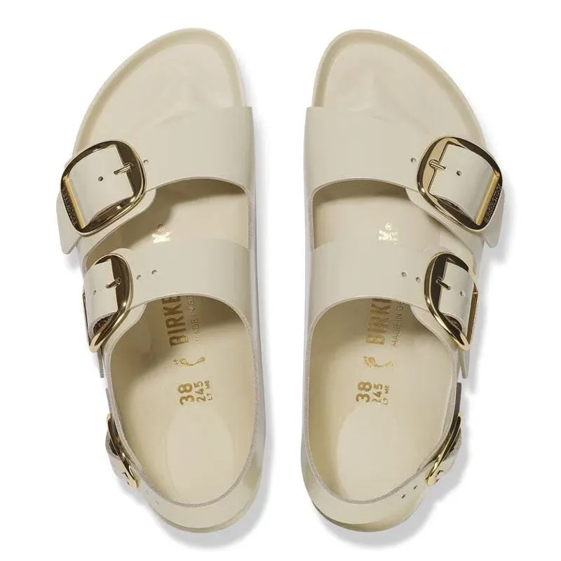 BIRKENSTOCK Milano BB LENA HS Sandals in Ecru
