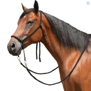 Bitless Bridle Braided Brown (BIMU8152)