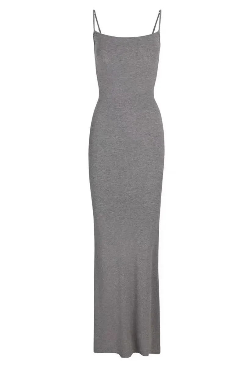 BL0398 Cami Sole Fitted Long Dress