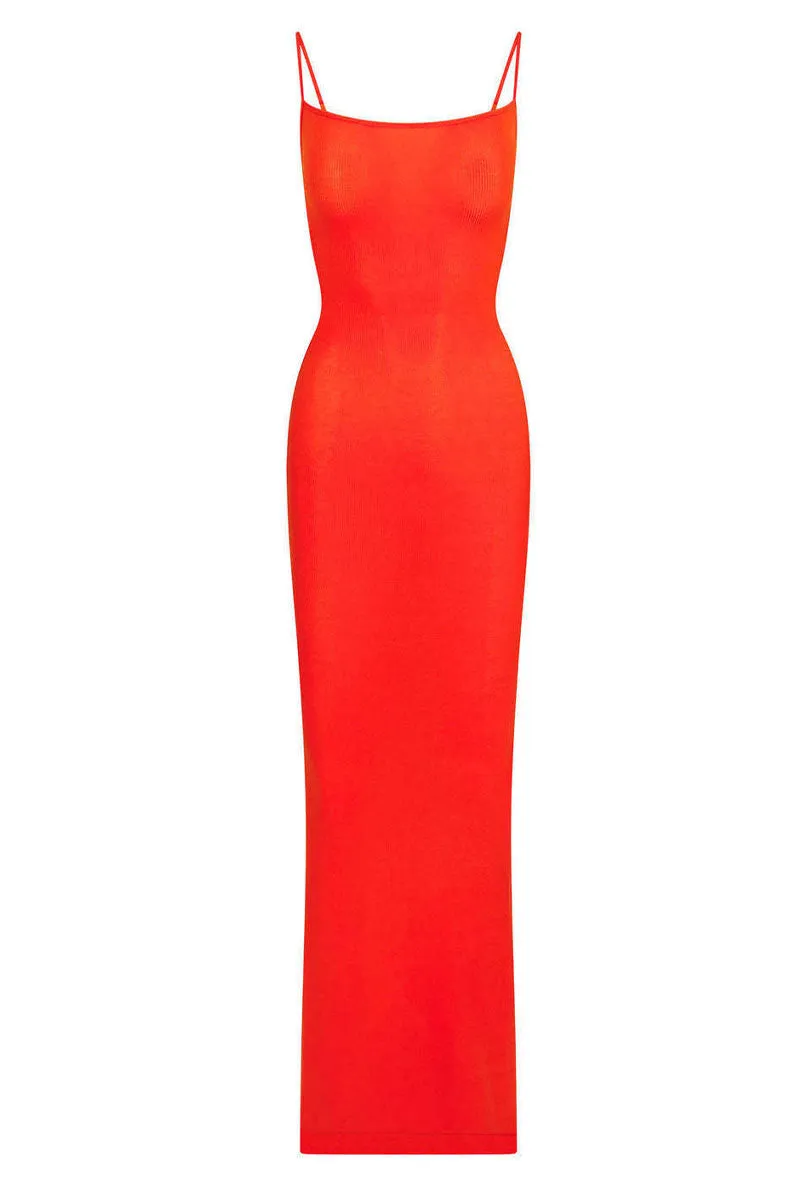 BL0398 Cami Sole Fitted Long Dress