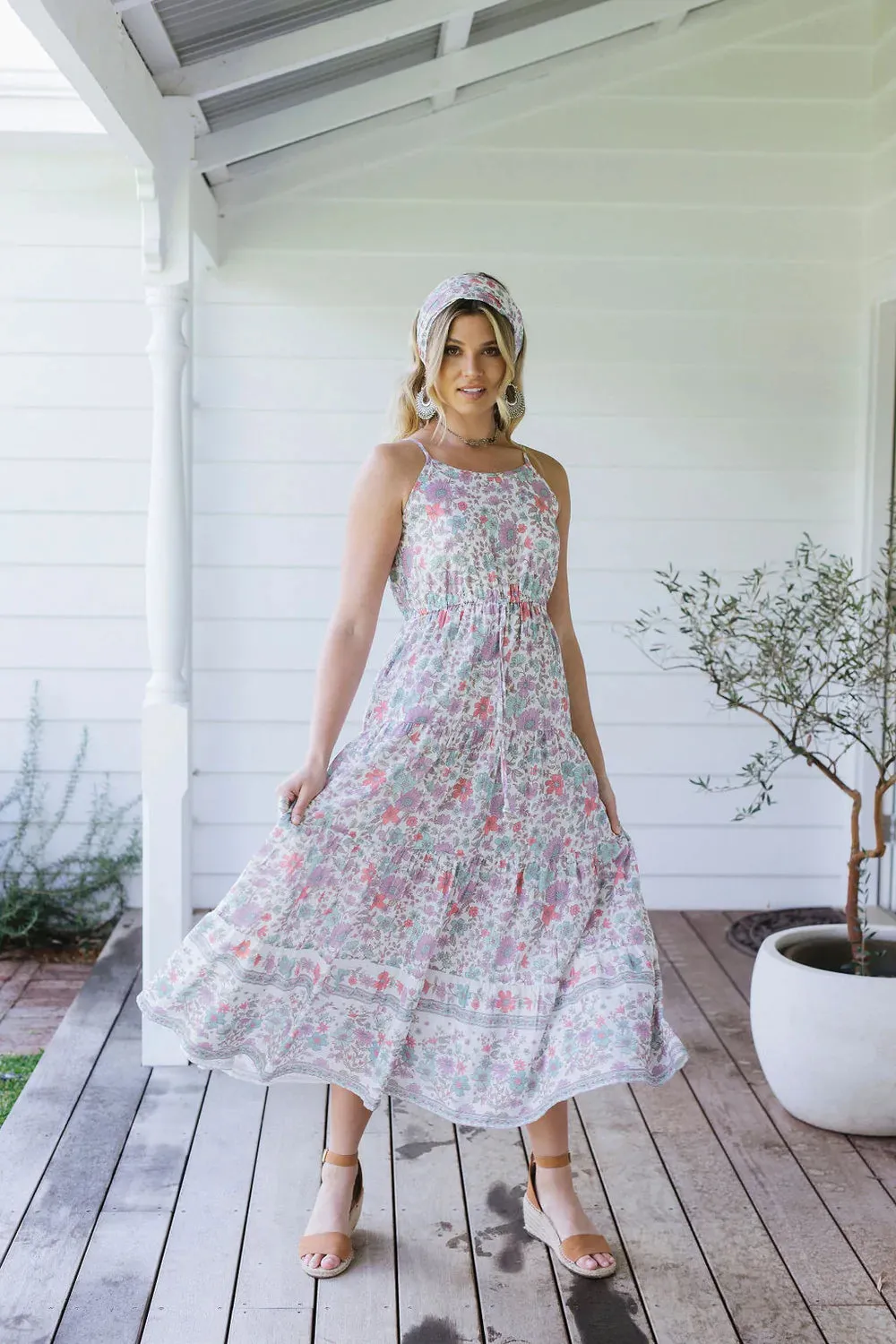 Bloom Maxi Dress - Wandering Violet