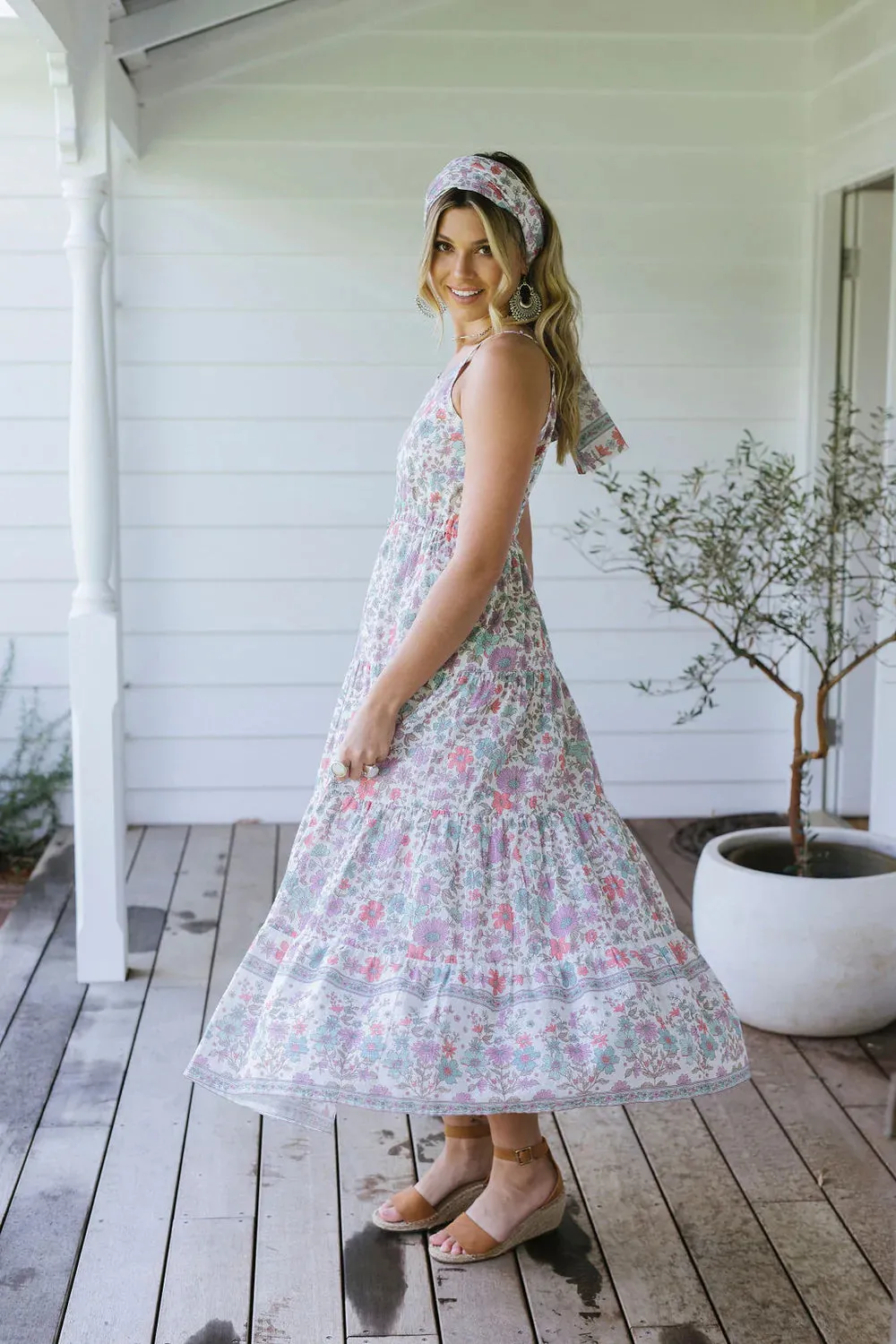 Bloom Maxi Dress - Wandering Violet