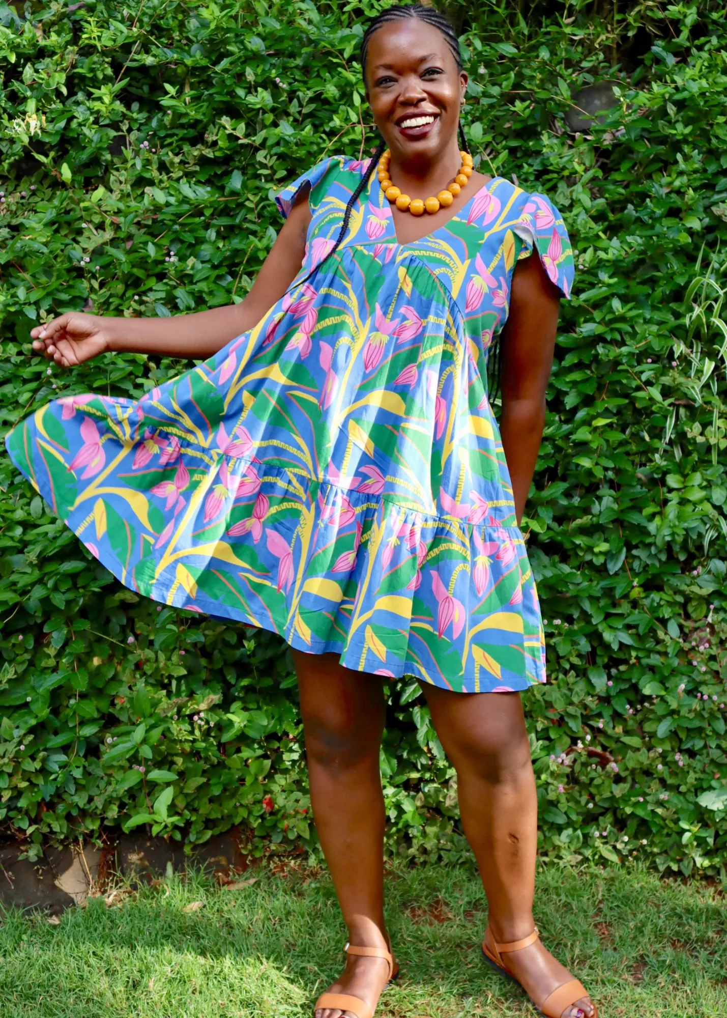 Bloom Ruffles Dress