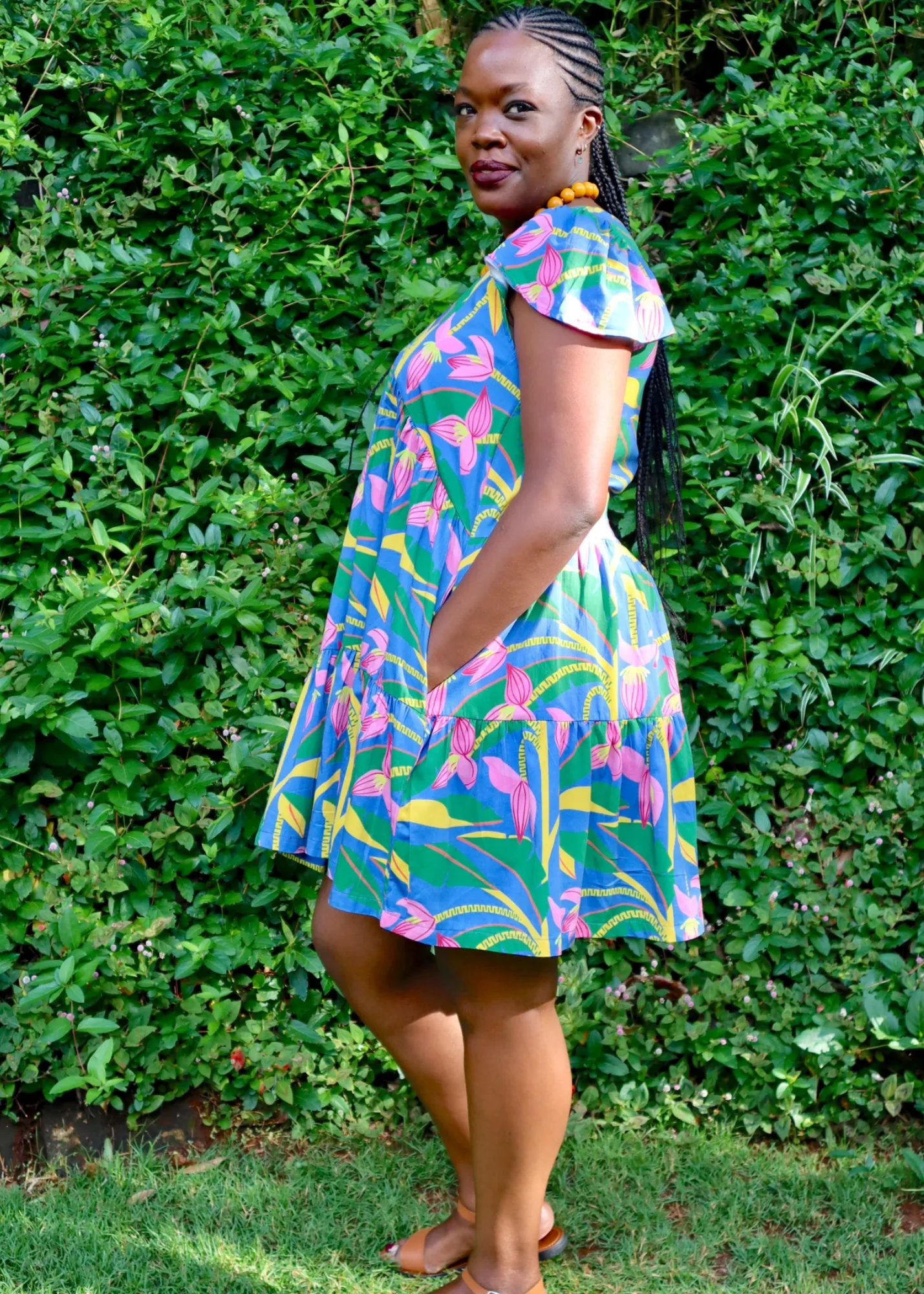 Bloom Ruffles Dress
