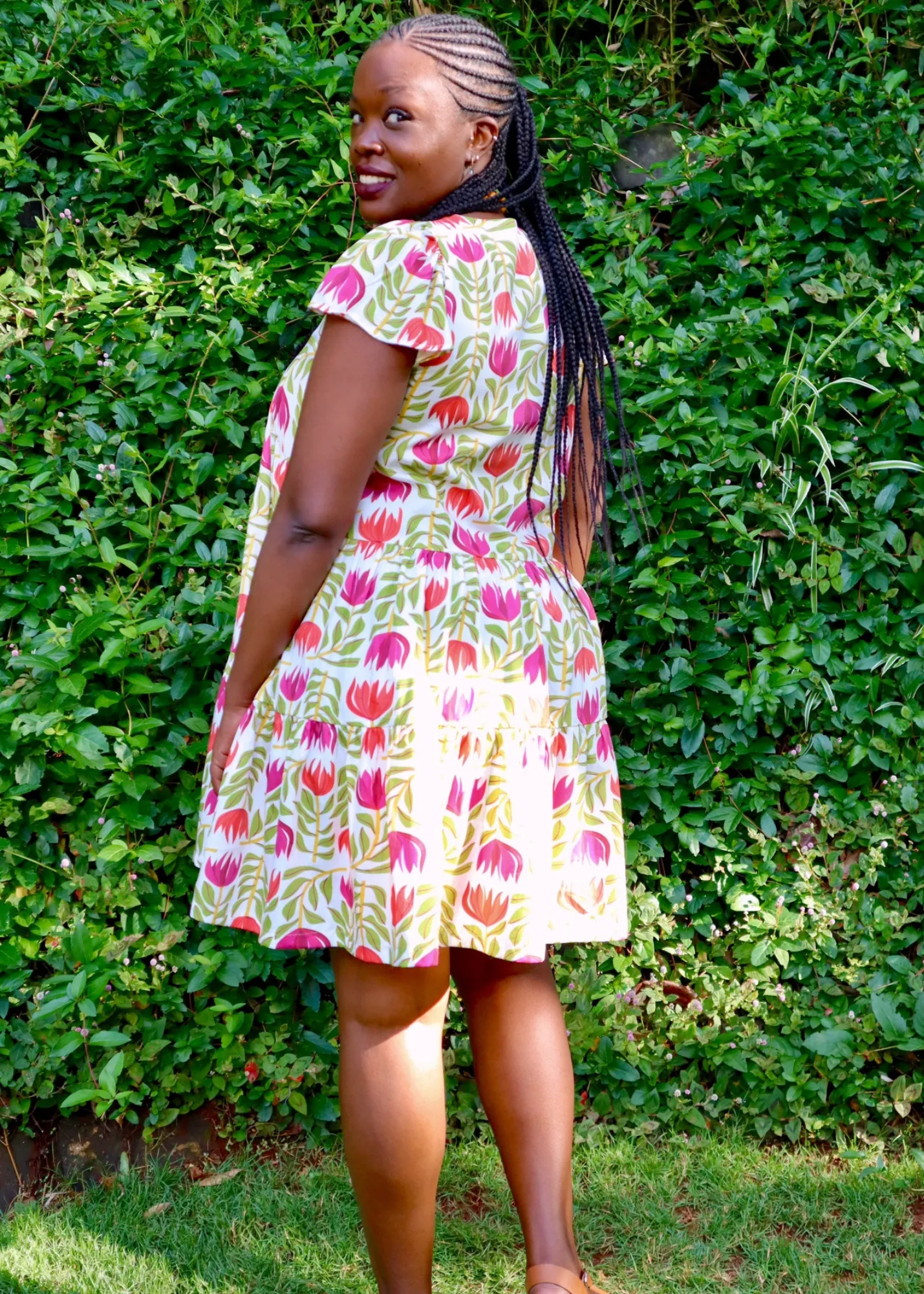Bloom Ruffles Dress