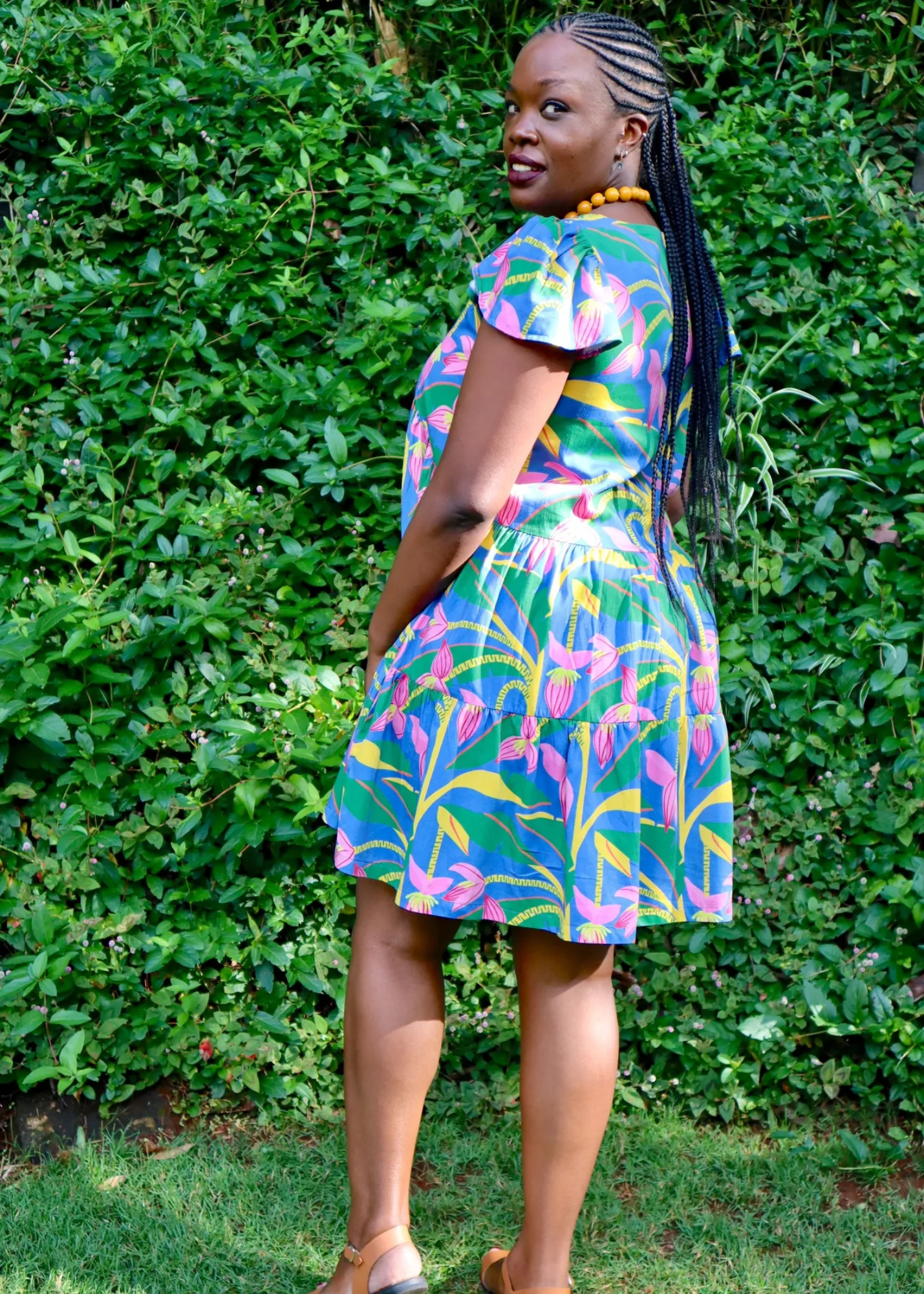 Bloom Ruffles Dress