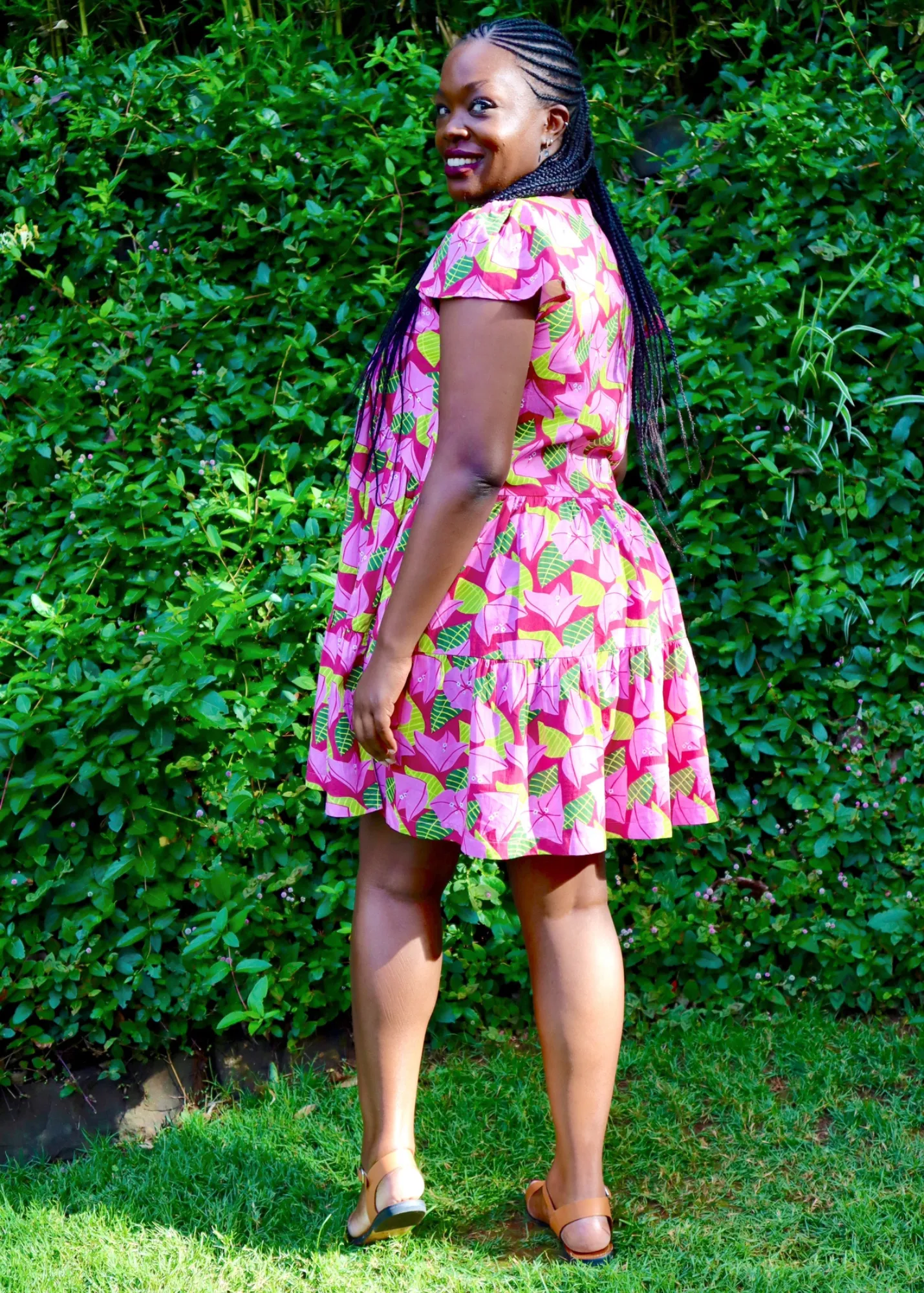 Bloom Ruffles Dress