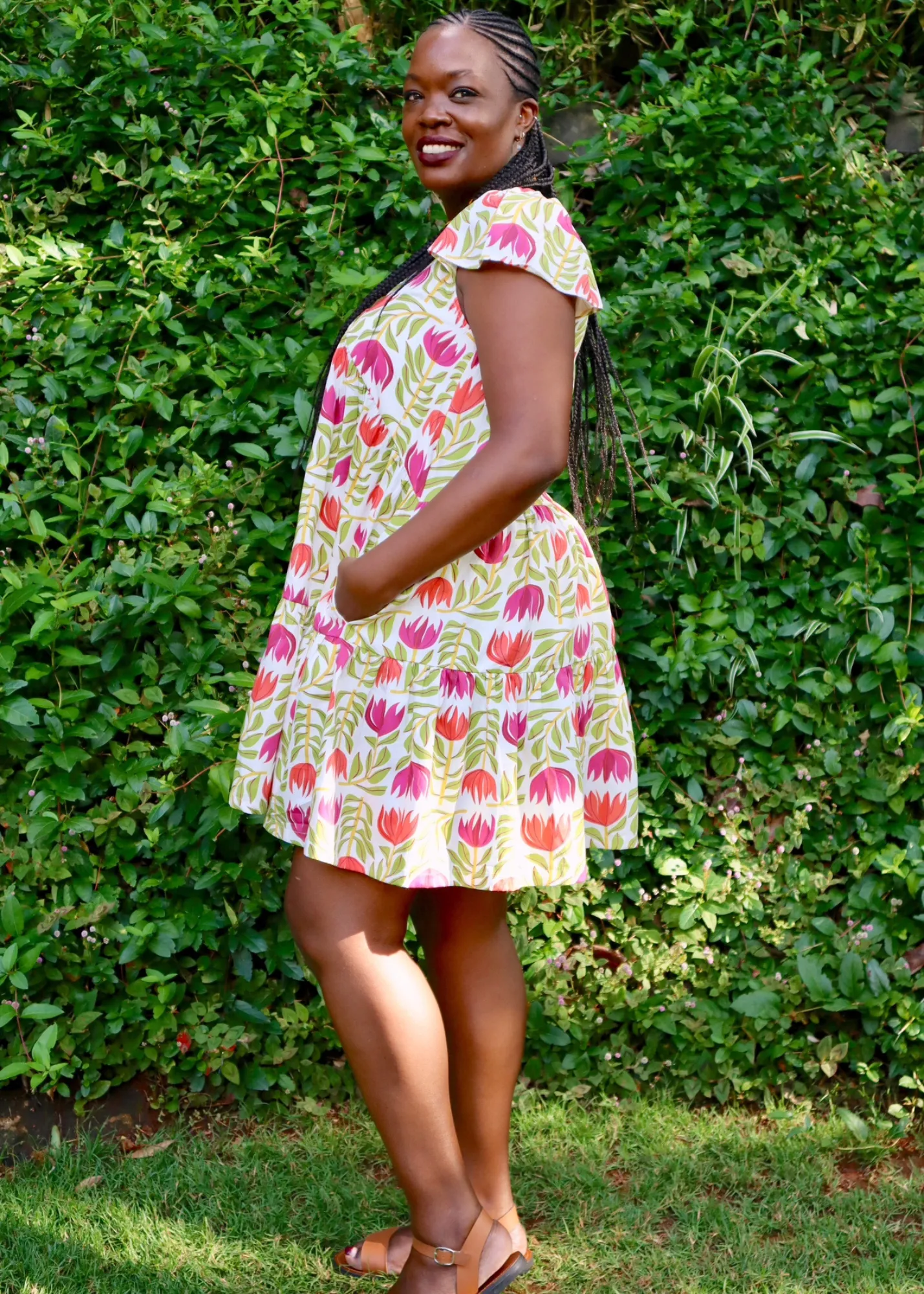 Bloom Ruffles Dress