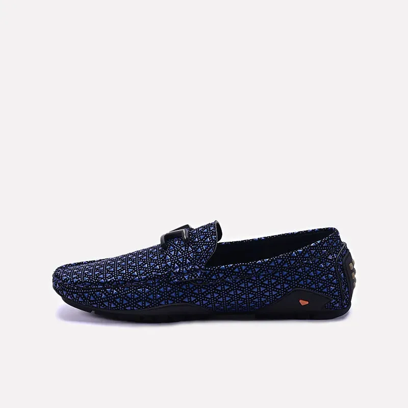 Blue Loafer Shoes 0130965