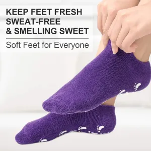 Brand new in package! Reusable washable Blissful Moisturizing Gel socks! Blissful Moisturizing Gel Socks are the blissful way to beautiful, super soft feet! Purple! Retails $26 