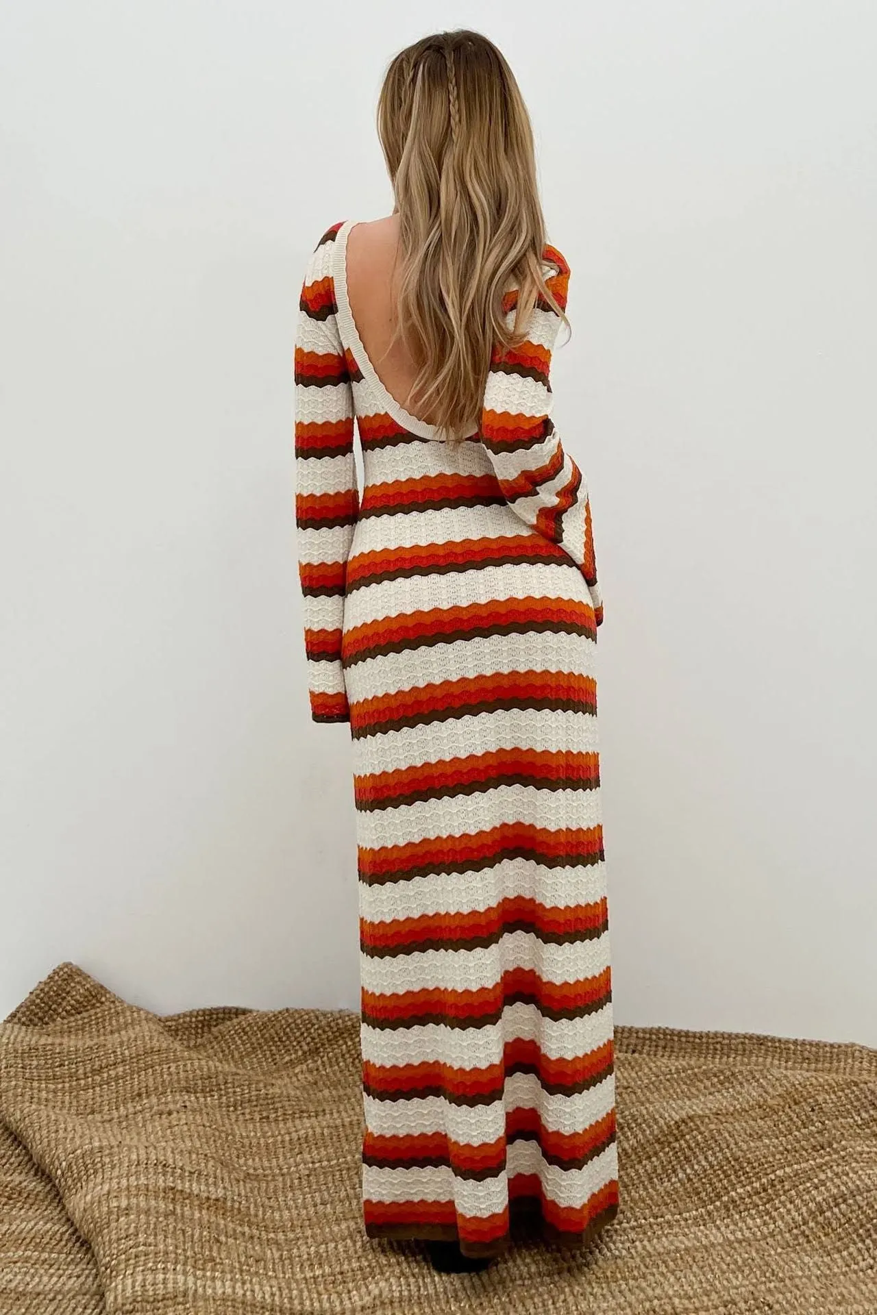 Calista Weaved Knit Dress