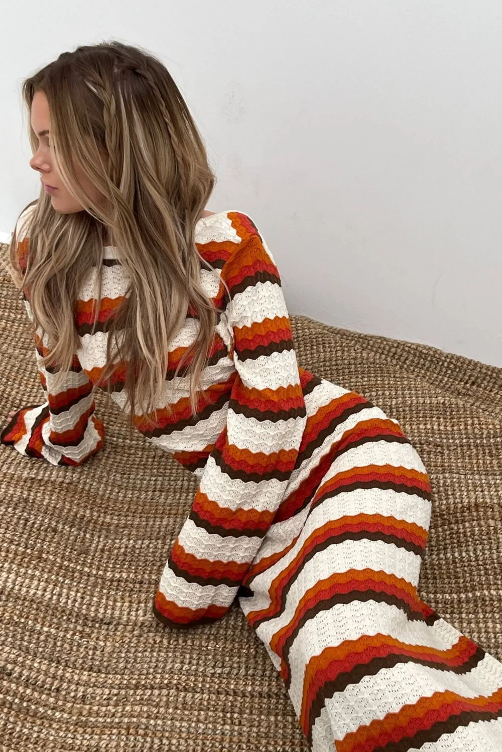 Calista Weaved Knit Dress