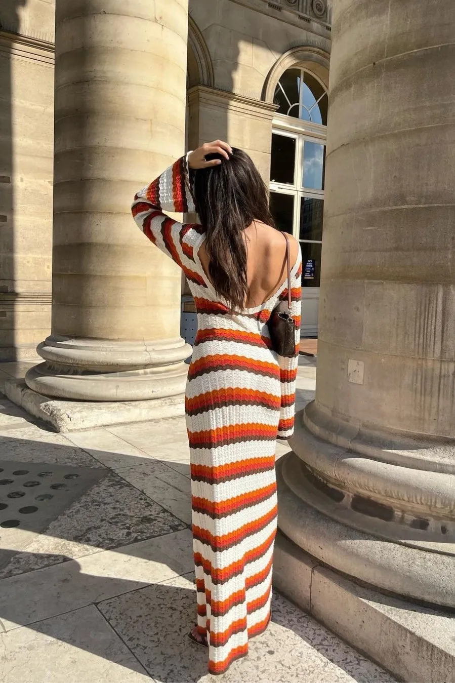 Calista Weaved Knit Dress