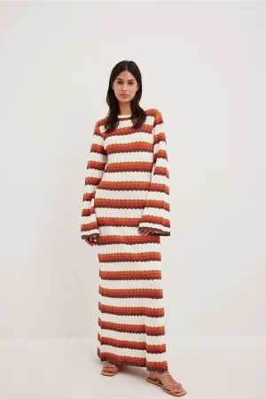 Calista Weaved Knit Dress