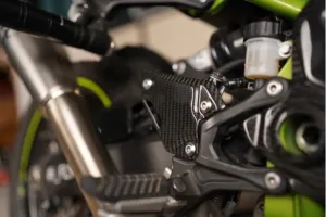Carbon Fiber Heel Guards for Kawasaki Z900