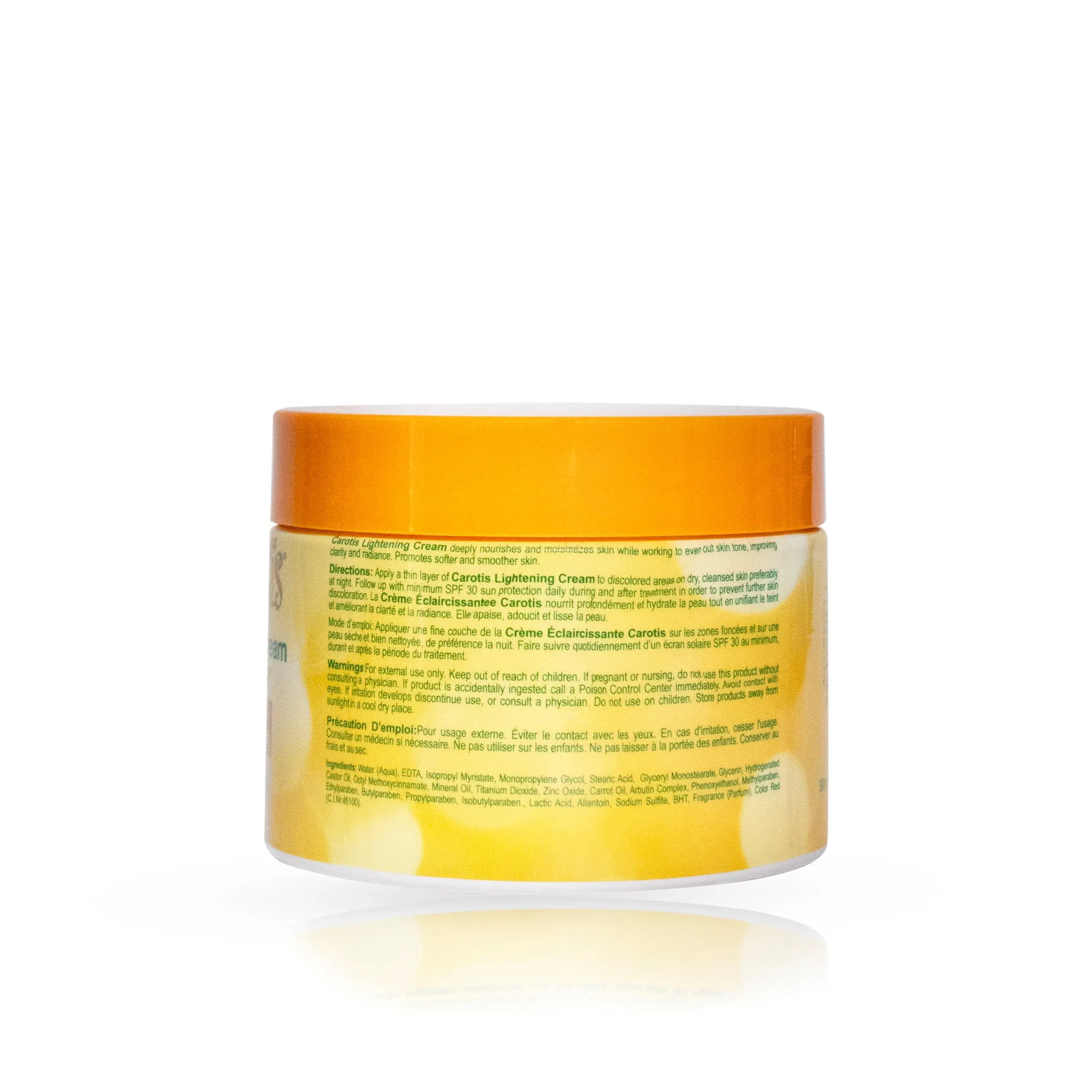 Carotis 7 Day Lightening Cream with Vitamin A (Jar) - 300ml / 10.14 fl oz
