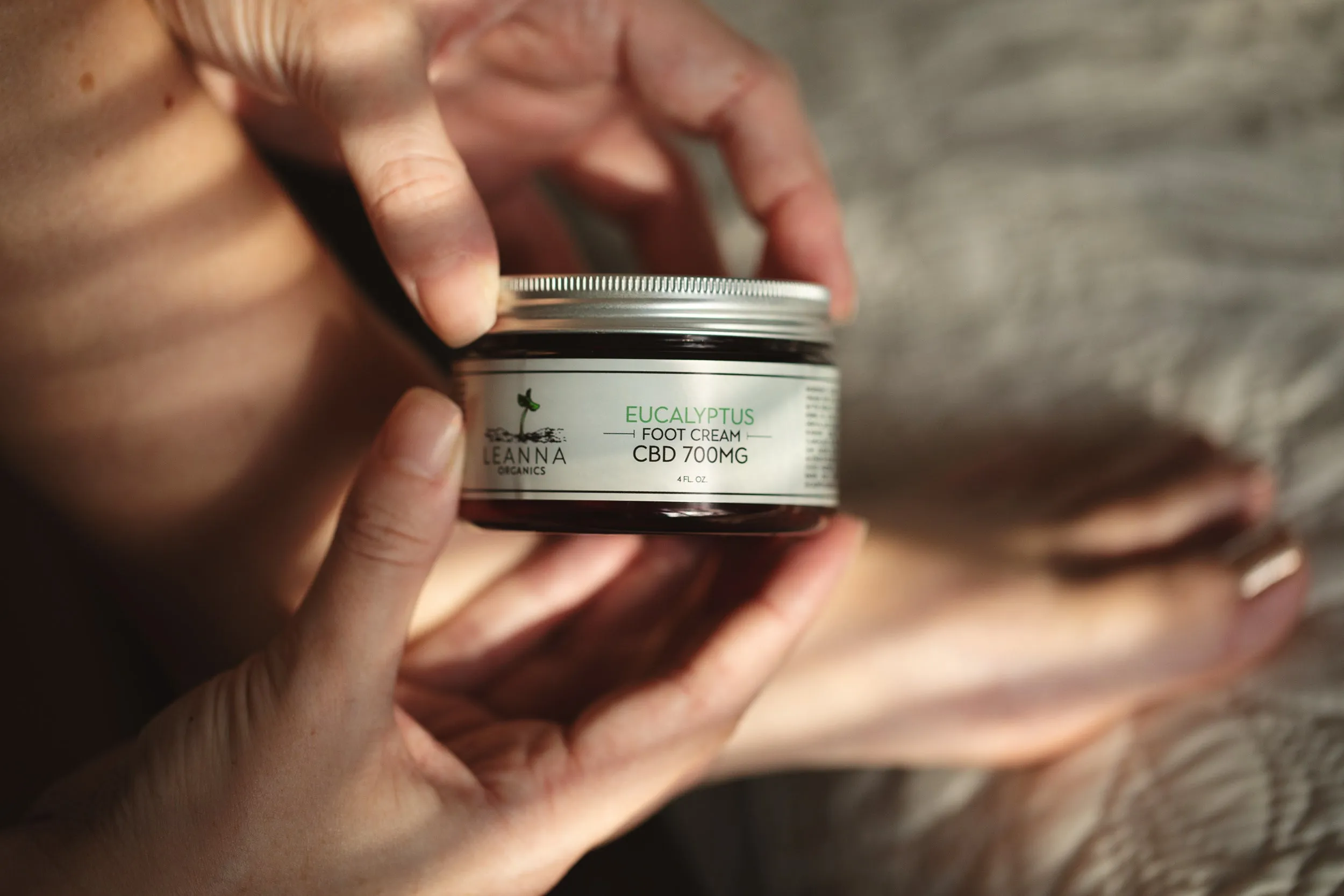 CBD Foot Cream - 700mg - Eucalyptus