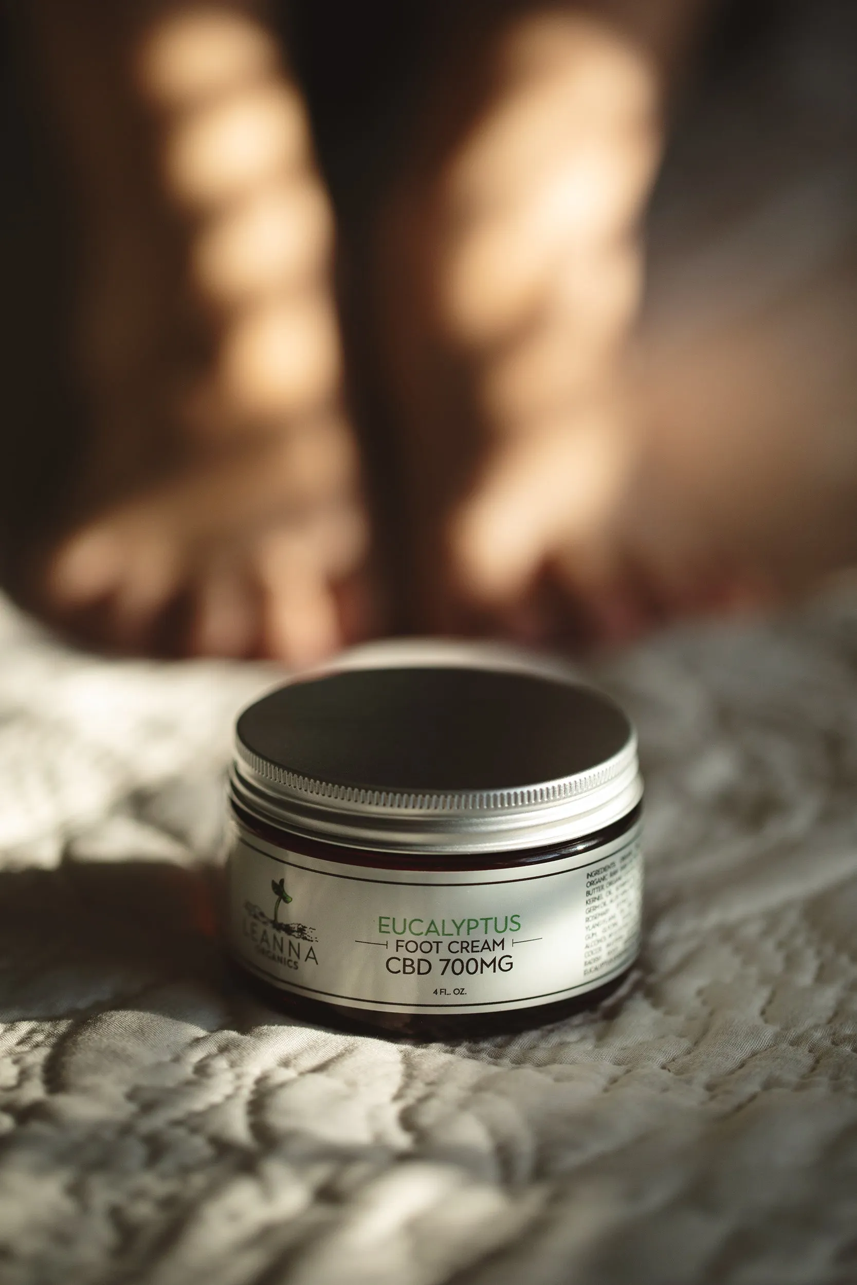 CBD Foot Cream - 700mg - Eucalyptus