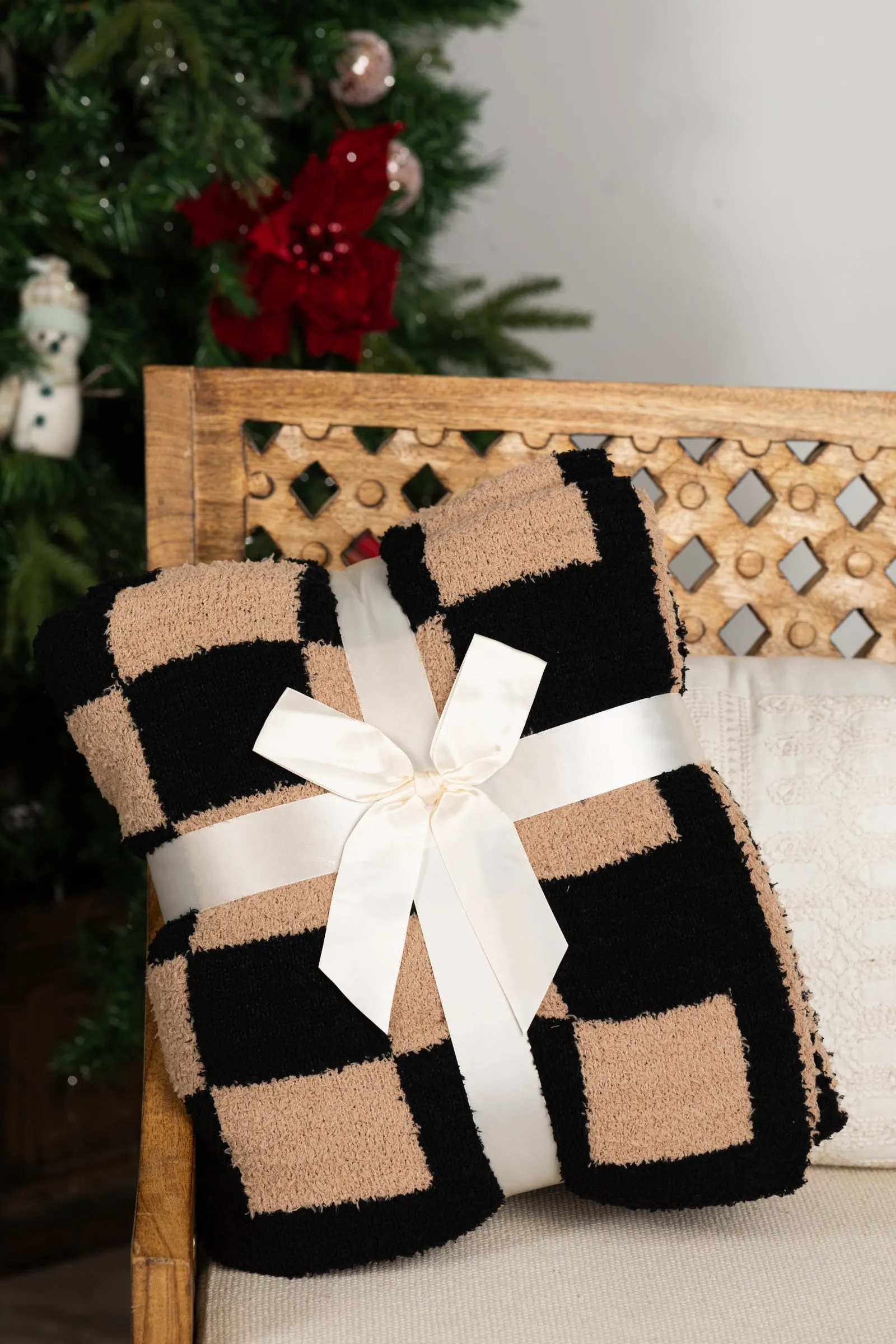 Checkerboard Luxury Soft Blanket