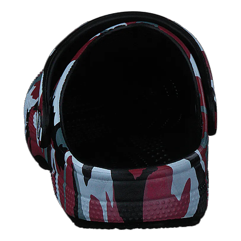 Classic Camo Clog K Black/red