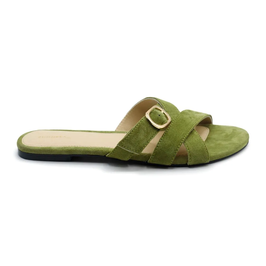 Classic Flat - Green Slides