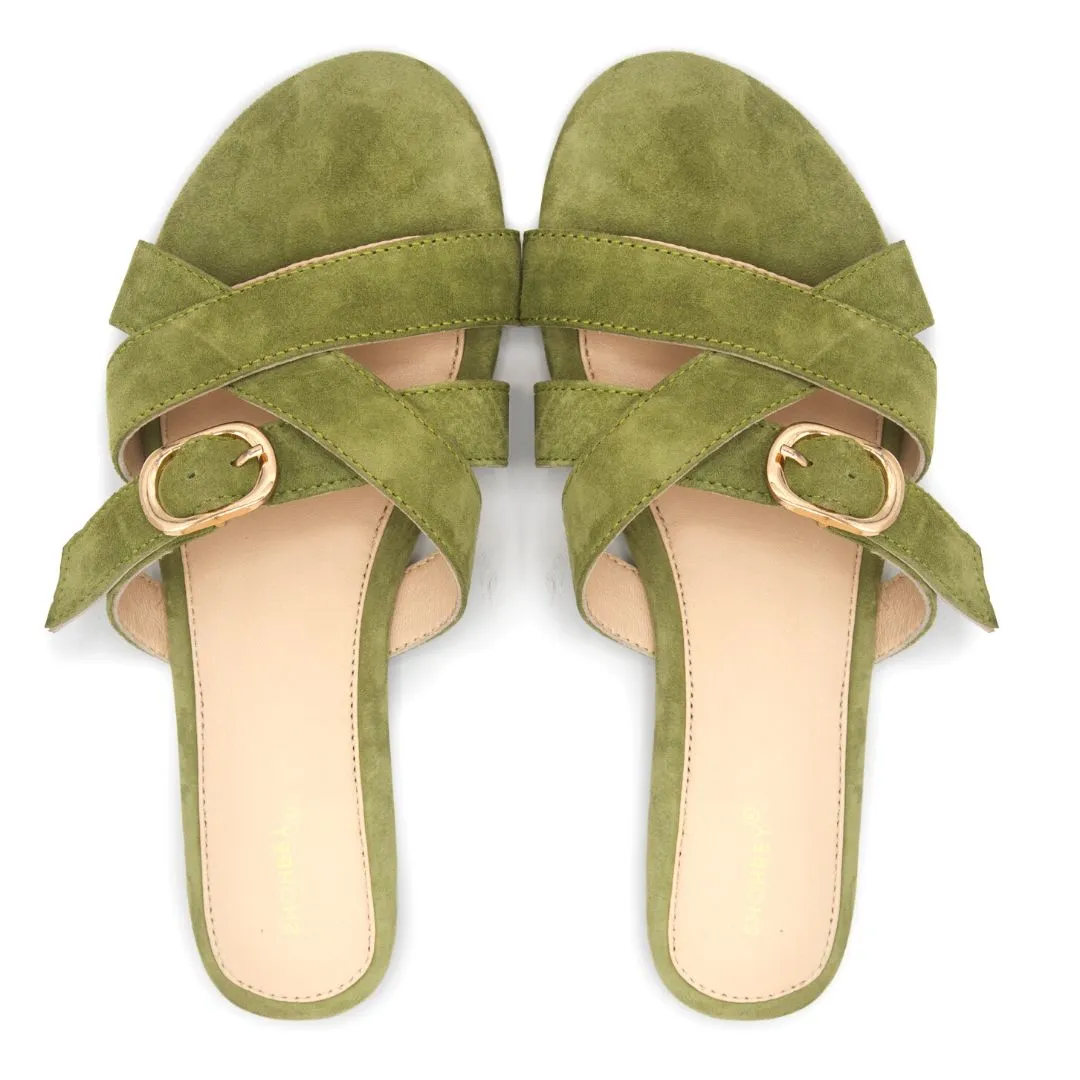 Classic Flat - Green Slides
