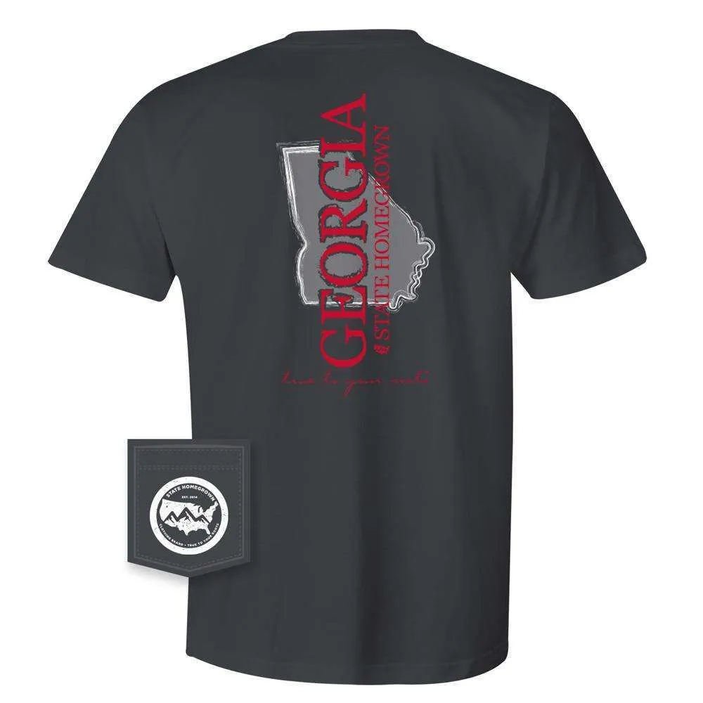 Classic Georgia Pocket Tee - Comfort Color