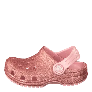Classic Glitter Clog Kids Blossom