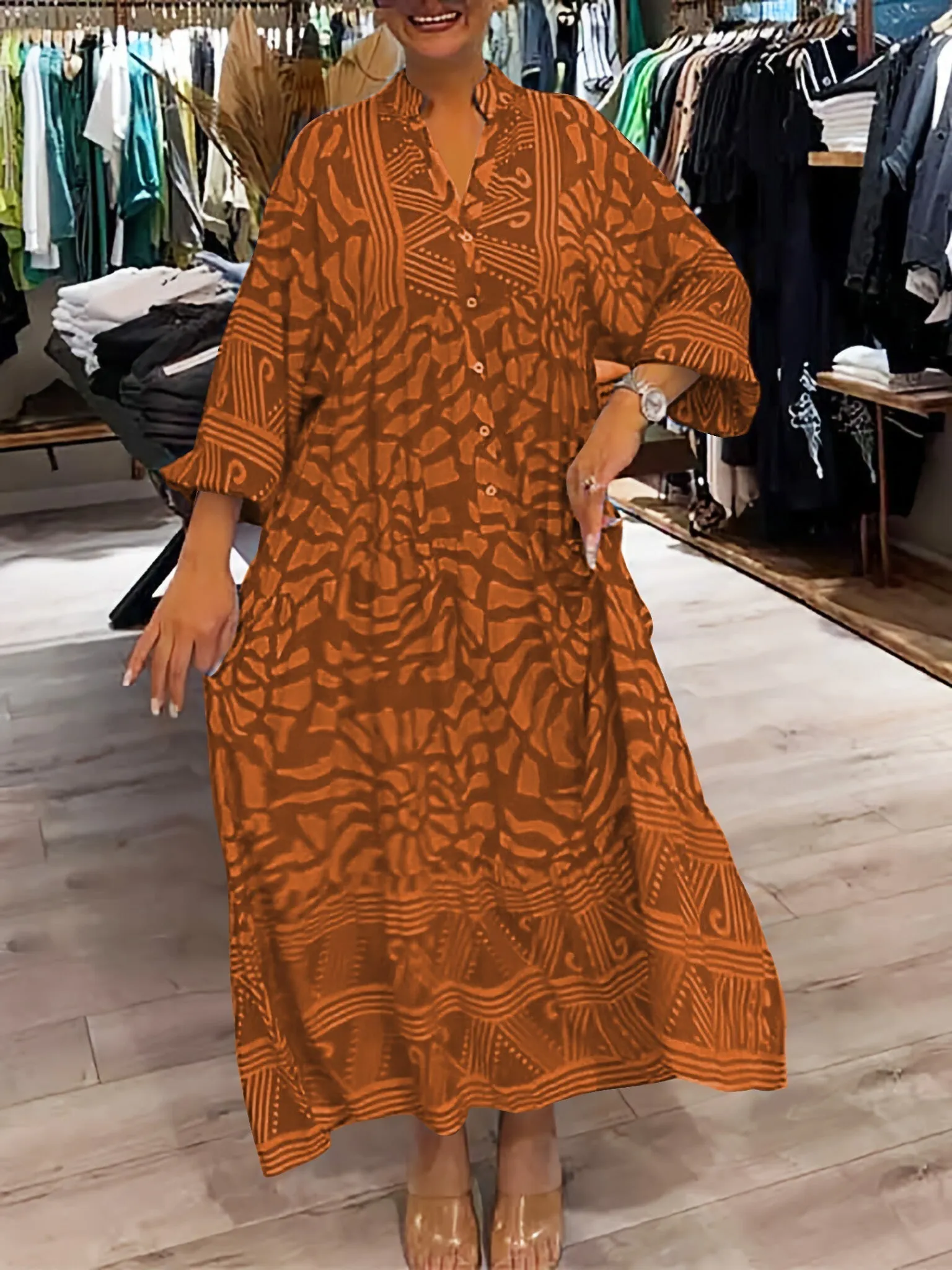 Cora | Vibrant Printed Dress