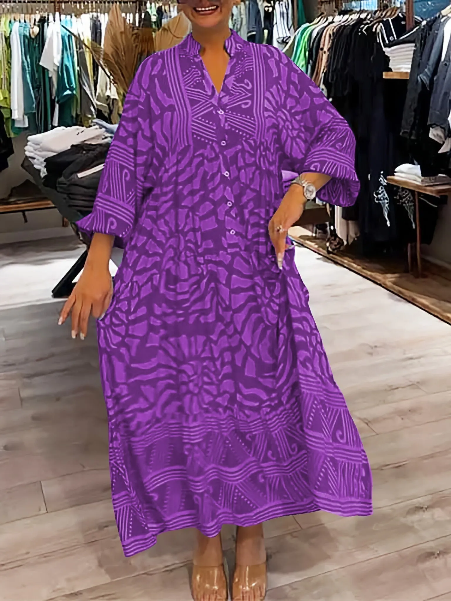 Cora | Vibrant Printed Dress