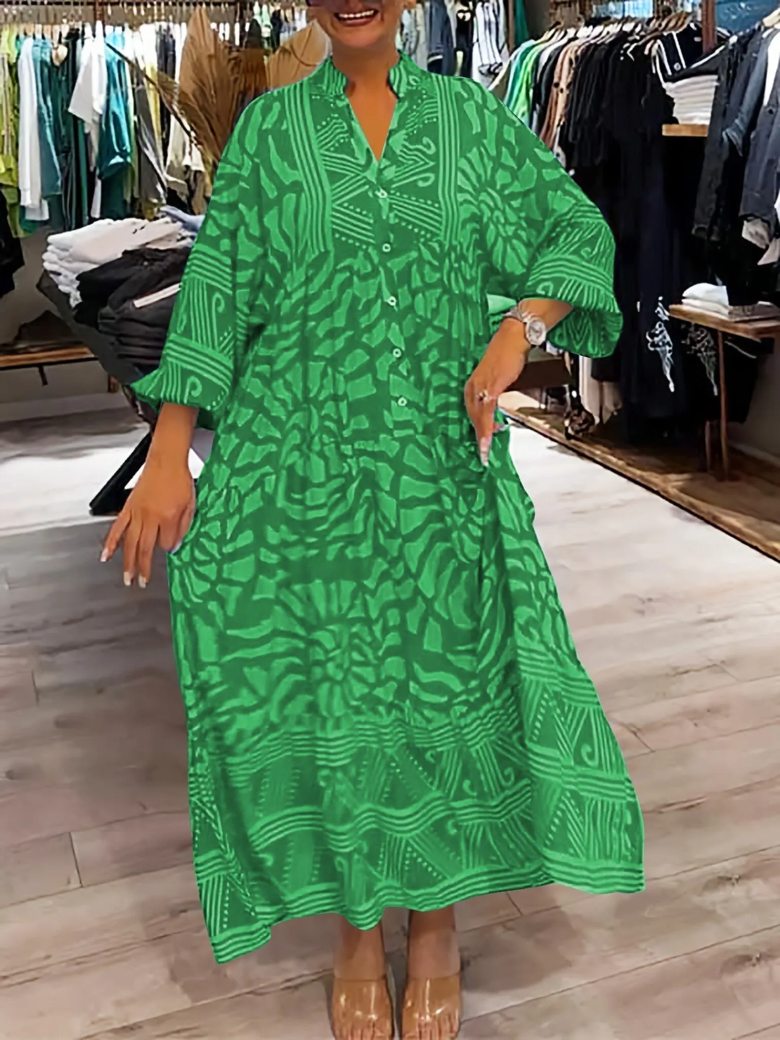 Cora | Vibrant Printed Dress